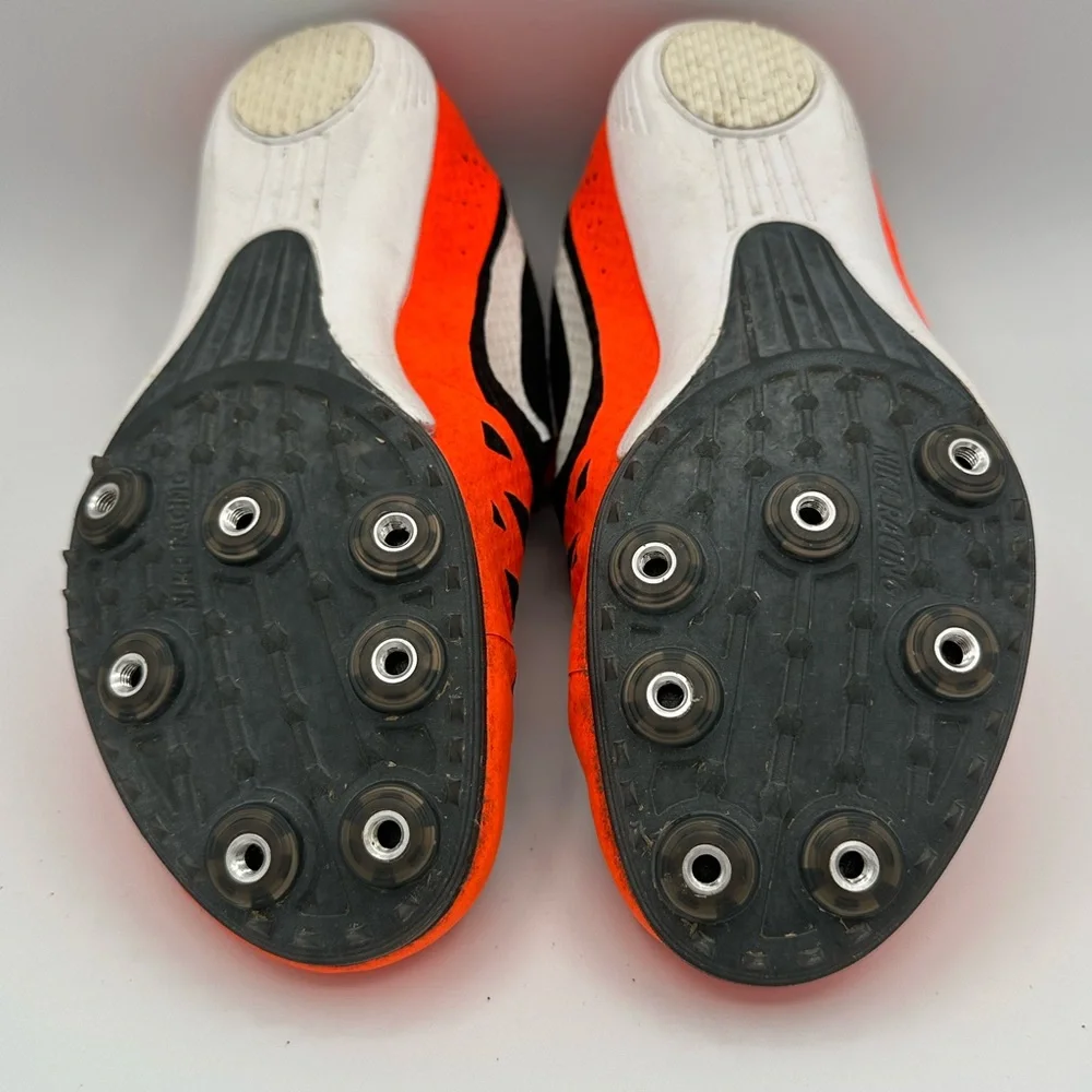 Nike Racing Rival M Multi Use Track Shoes Orange 806559-018 Women's‎ Size 7 US - Picture 4 of 8